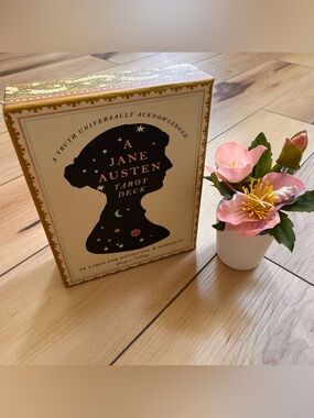 Jane Austen Tarot Deck 53 Cards for Divination Gameplay by Jacqui Oakley